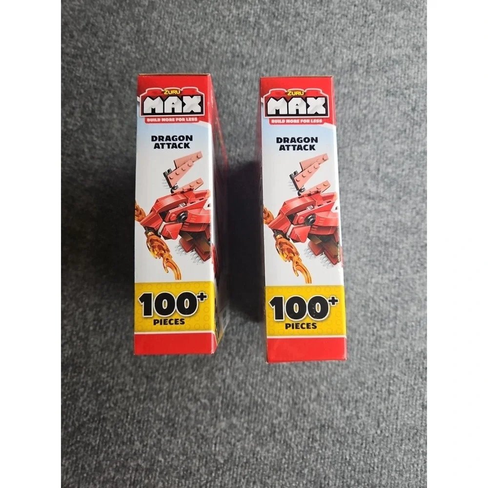 Lot‎ Of 2 Zuru Max 106pcs  Dragon Attack New In Sealed Box (C)
